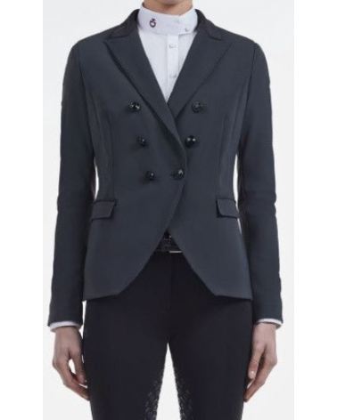 Veste de concours cavalleria toscana - Double Breasted Jacket - Gris foncé GGD010 JE015 Cavalleria Toscana Vestes de concours