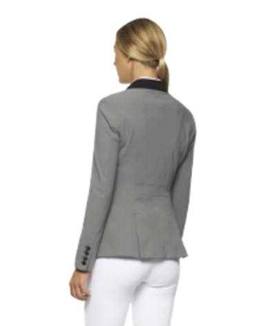 Veste de concours cavalleria toscana - Zip Riding Jacket - Gris GGD009 JE015 Cavalleria Toscana Vestes de concours