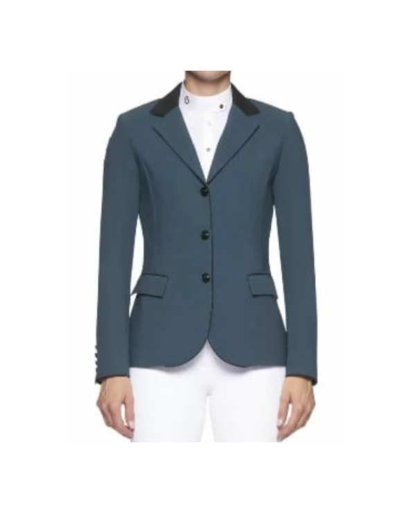Veste de concours cavalleria toscana - GP Riding Jacket - Vert GID051 JE115 Cavalleria Toscana Vestes de concours