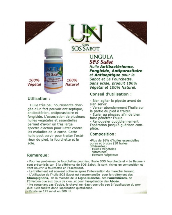 SOS Sabot - Ungula  ungula Accueil