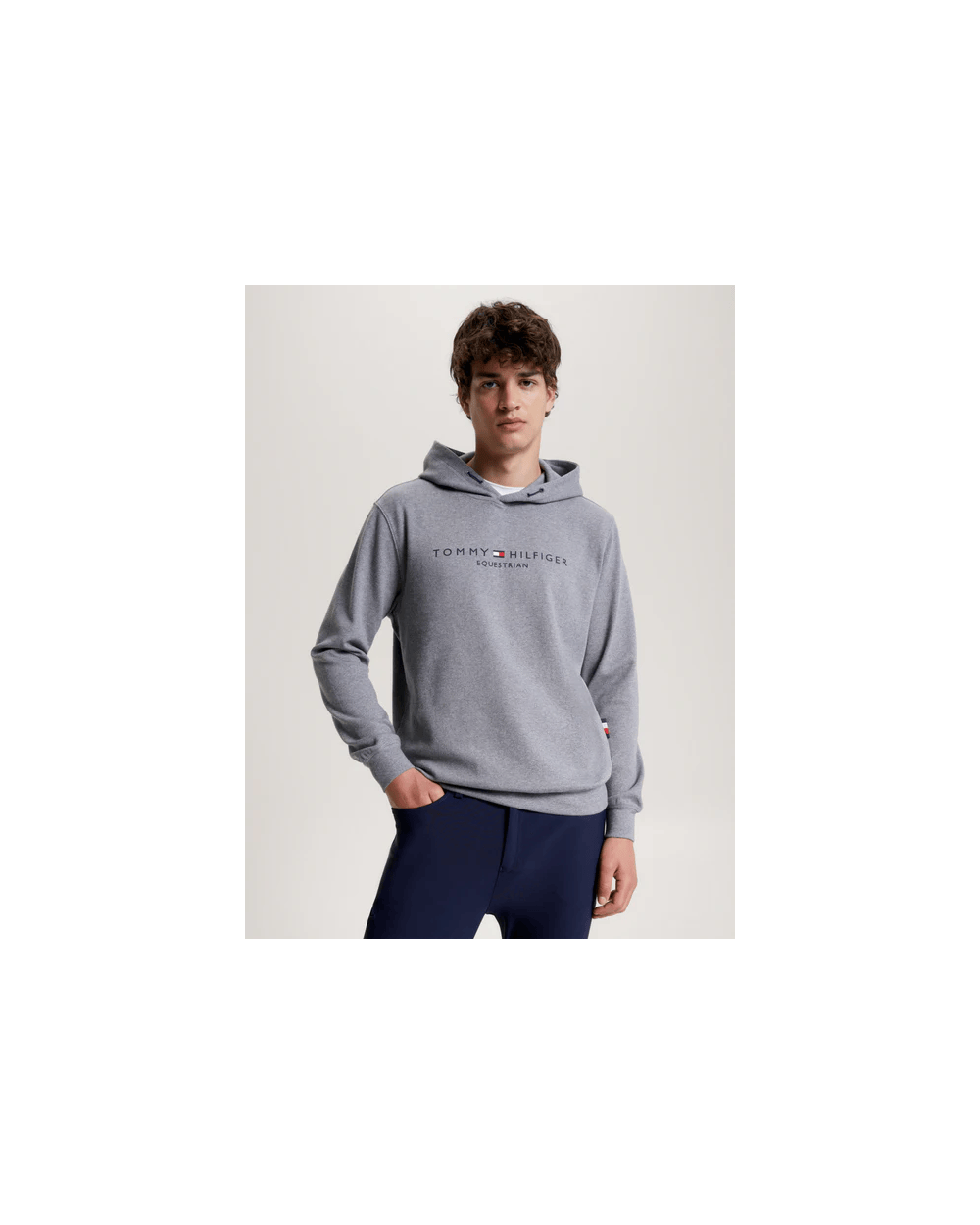 Sweat à capuche graphique Williamsburg GRIS MELANGE Tommy Equestrian unisexe  Tommy Equestrian Accueil