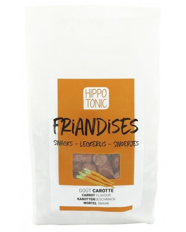 Friandises HIPPOTONIC, goût Carotte Sachet 1KG  Hippo Tonic Accueil