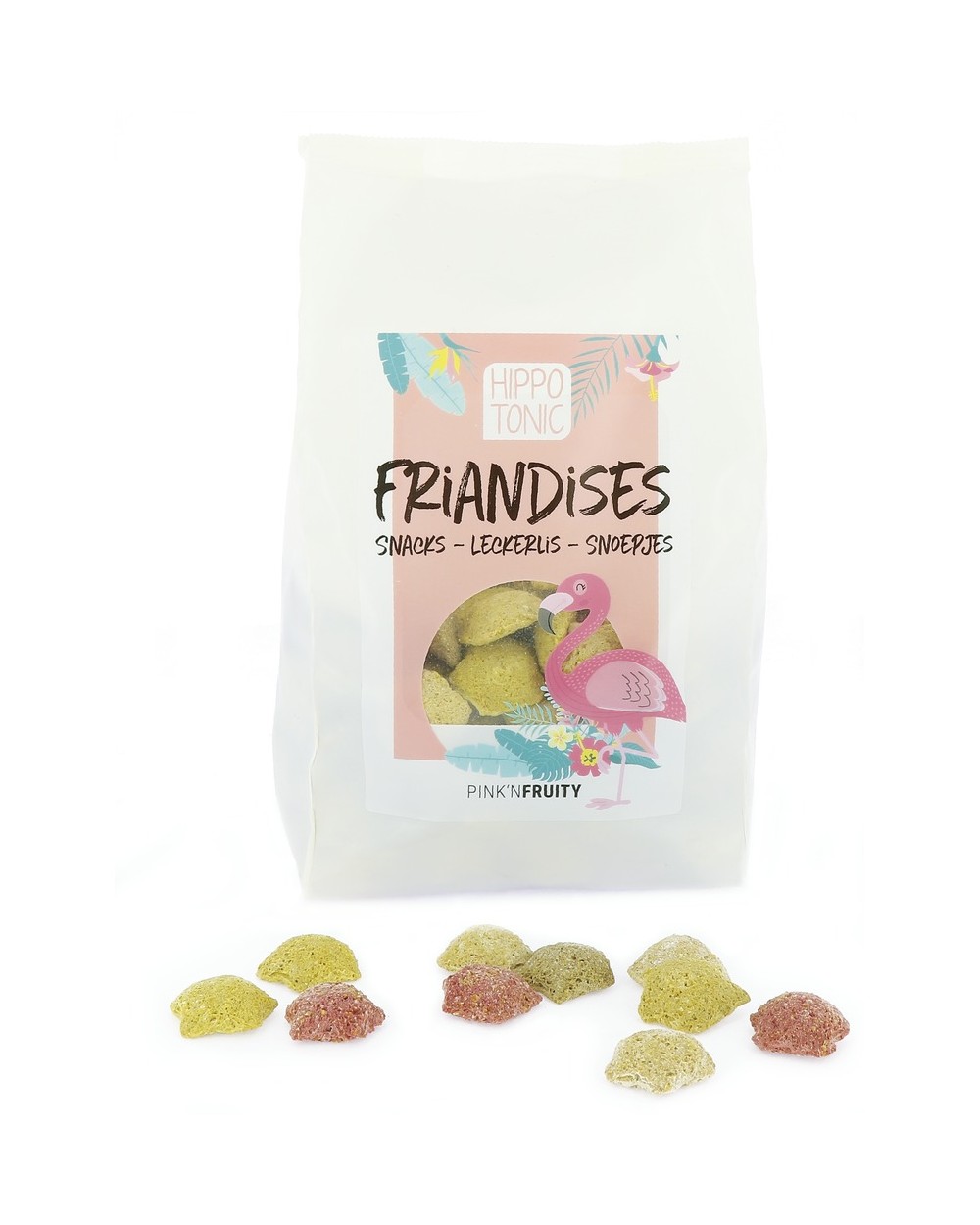 Friandises HIPPOTONIC, goût Pink'n Fruit 600GR  Hippo Tonic Accueil