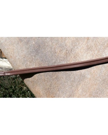 Rênes Caoutchouc 1/2 Marron Dy'on  Dy'on Accueil