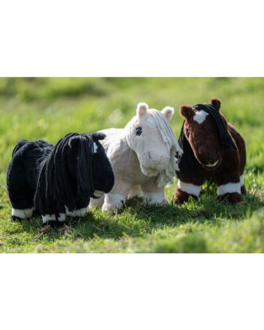 Cuddle Pony Noir  Hkm Accueil