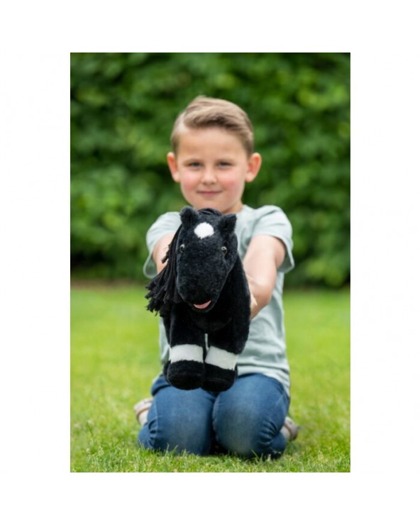 Cuddle Pony Noir  Hkm Accueil