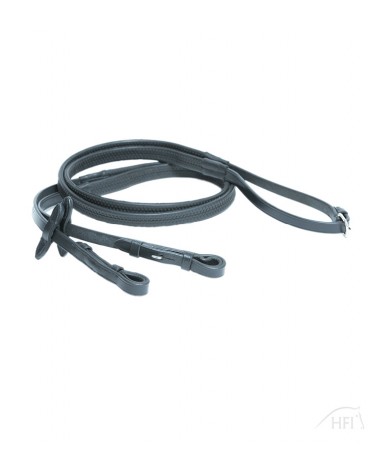 RÊNES CAOUTCHOUC Marron  HFI Accueil