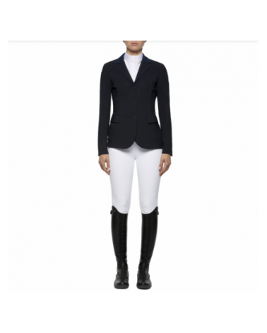 Veste de concours cavalleria toscana - GP Zip Riding Jacket - Marine GGD035 JF115 Cavalleria Toscana Vestes de concours