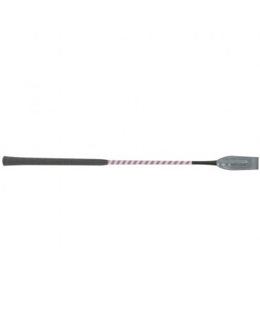 Cravache WHIP & GO "Concours" Gris/Rose   Accueil