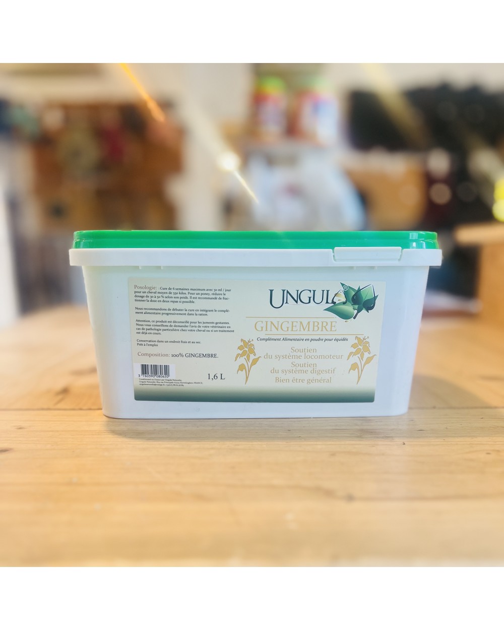Gingembre 1,6L - Ungula  ungula Accueil