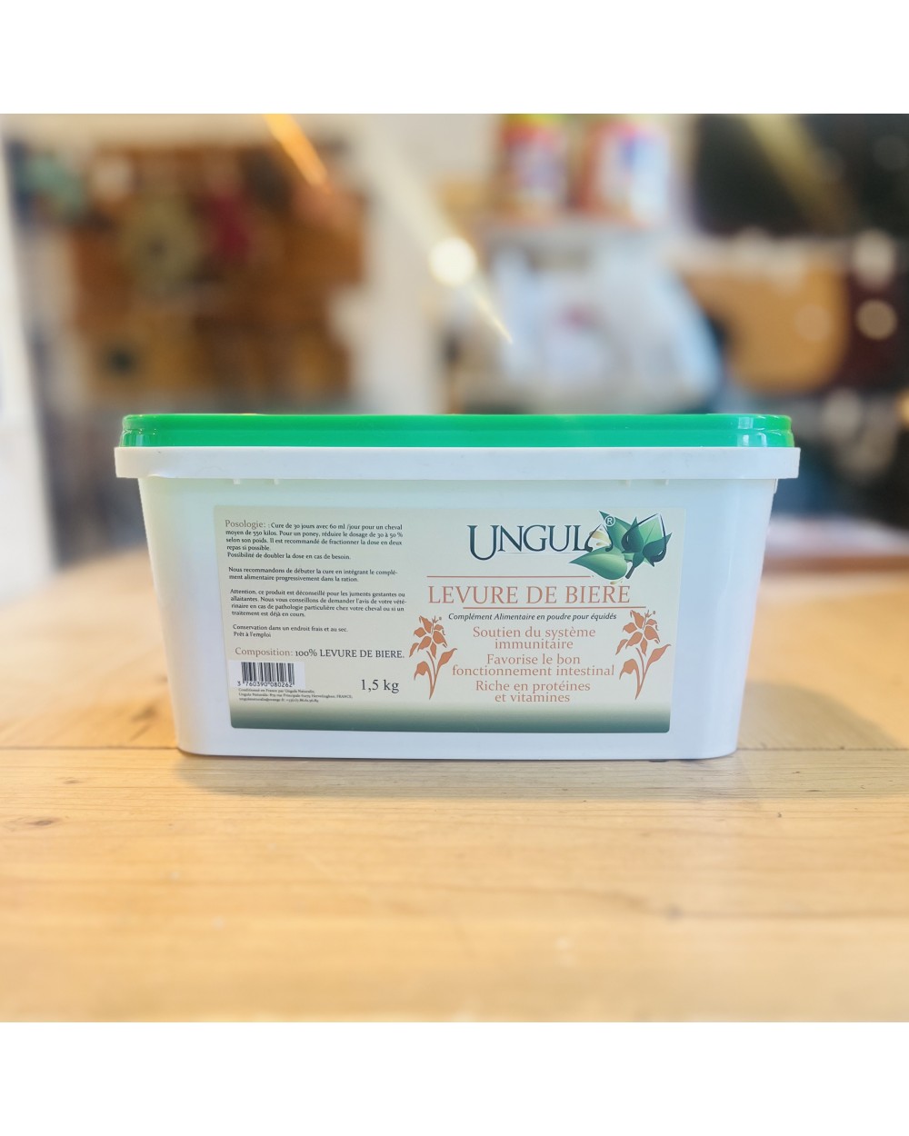 Levure de bierre 1,5Kg - Ungula  ungula Accueil