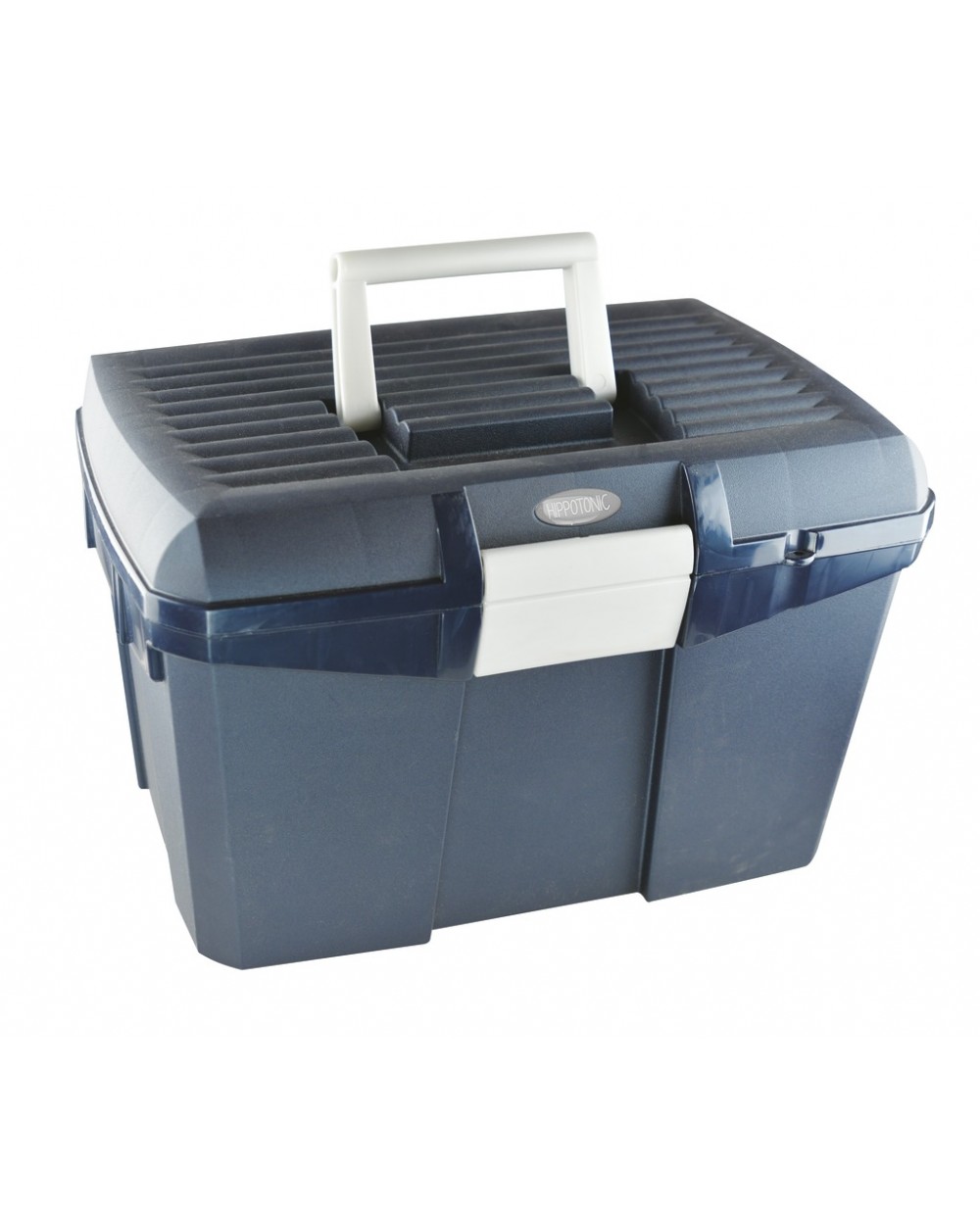 Coffre de pansage HIPPOTONIC Marine/Gris  Hippo Tonic Accueil