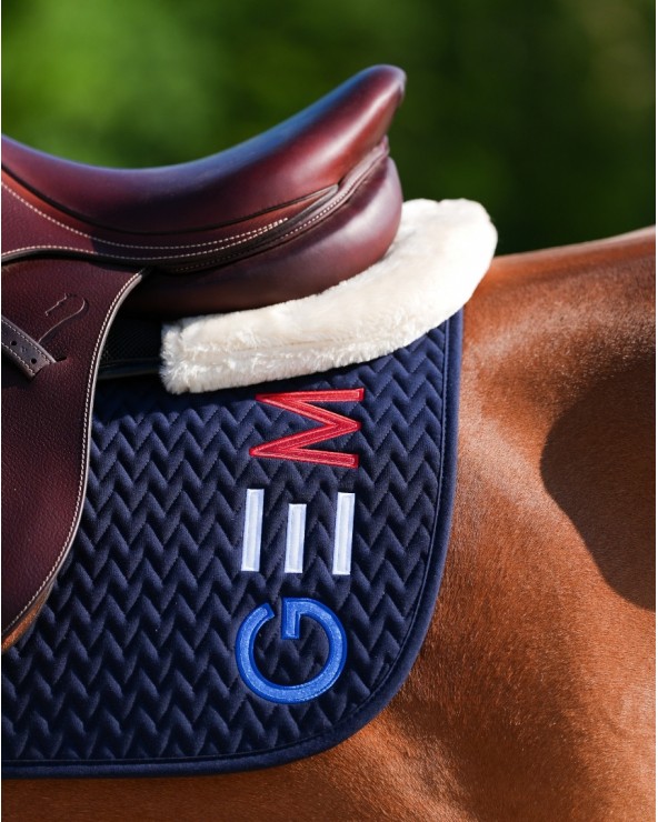 Tapis Ten Obstacle Bleu/Blanc/Rouge - GEM  GEM Tapis CSO