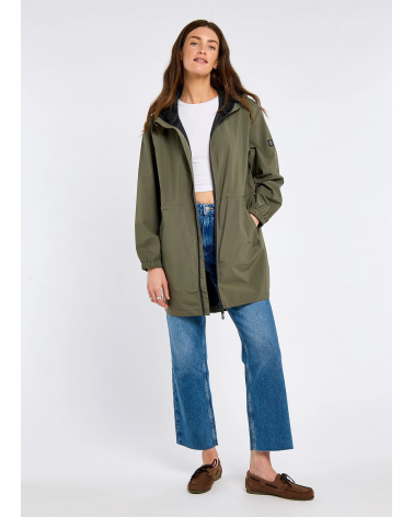 Manteau de pluie à capuche Brookside - Kelp Dubarry  Dubarry Accueil