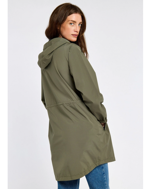 Manteau de pluie à capuche Brookside - Kelp Dubarry  Dubarry Accueil