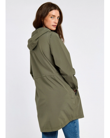 Manteau de pluie à capuche Brookside - Kelp Dubarry  Dubarry Accueil